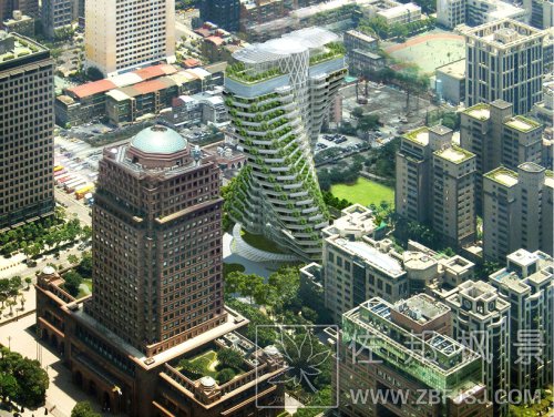 vincent callebaut architectures: agora tower, taipei, taiwan